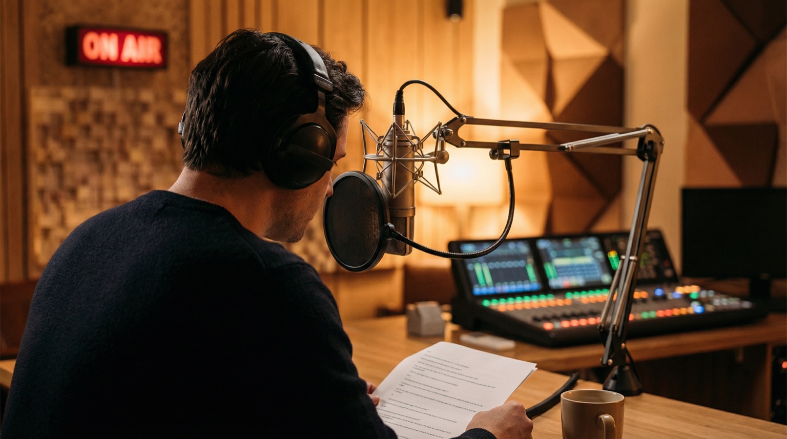 Radio voice-over: formats, standards and delivery