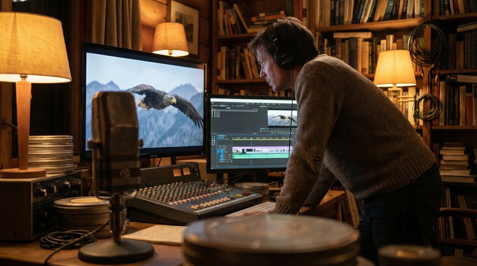 Voice over för dokumentärfilm: ton, tempo och trovärdighet