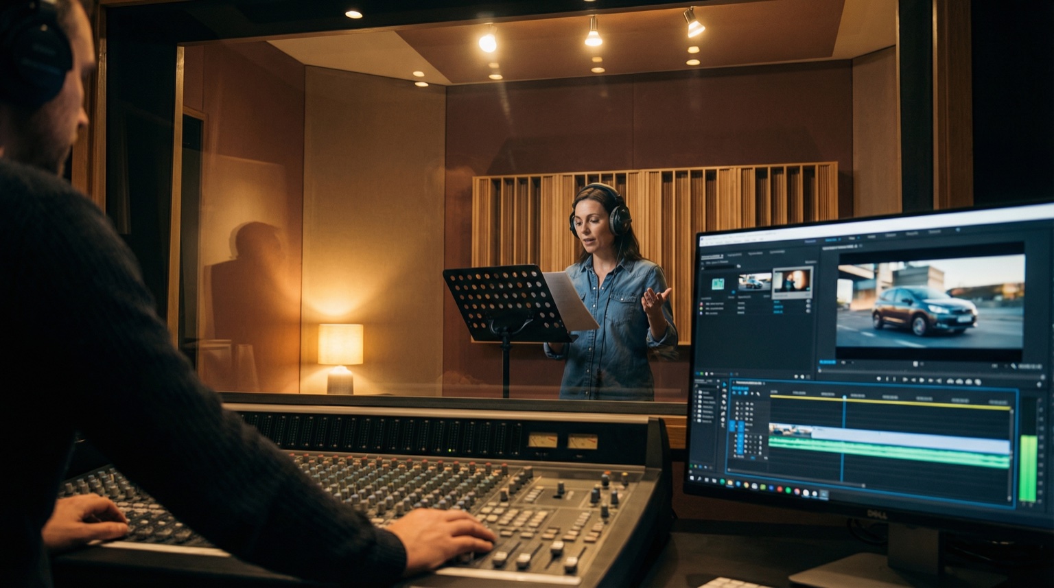 Voice over för reklamfilm: format, rättigheter och leverans