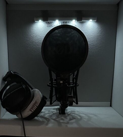 Voiceover booth